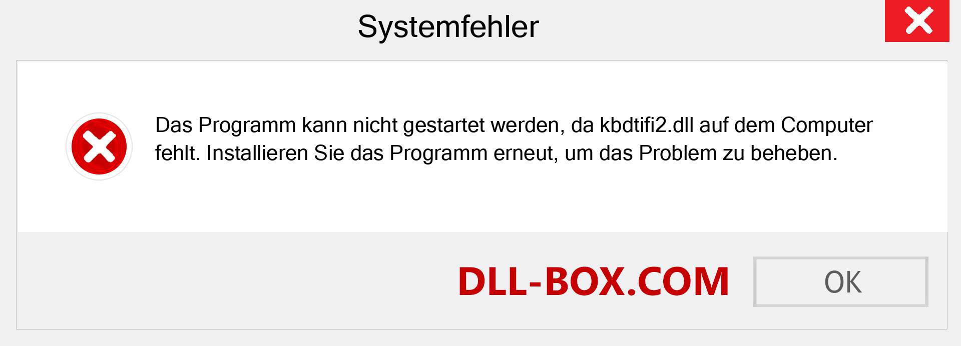 kbdtifi2.dll-Datei fehlt?. Download für Windows 7, 8, 10 - Fix kbdtifi2 dll Missing Error unter Windows, Fotos, Bildern