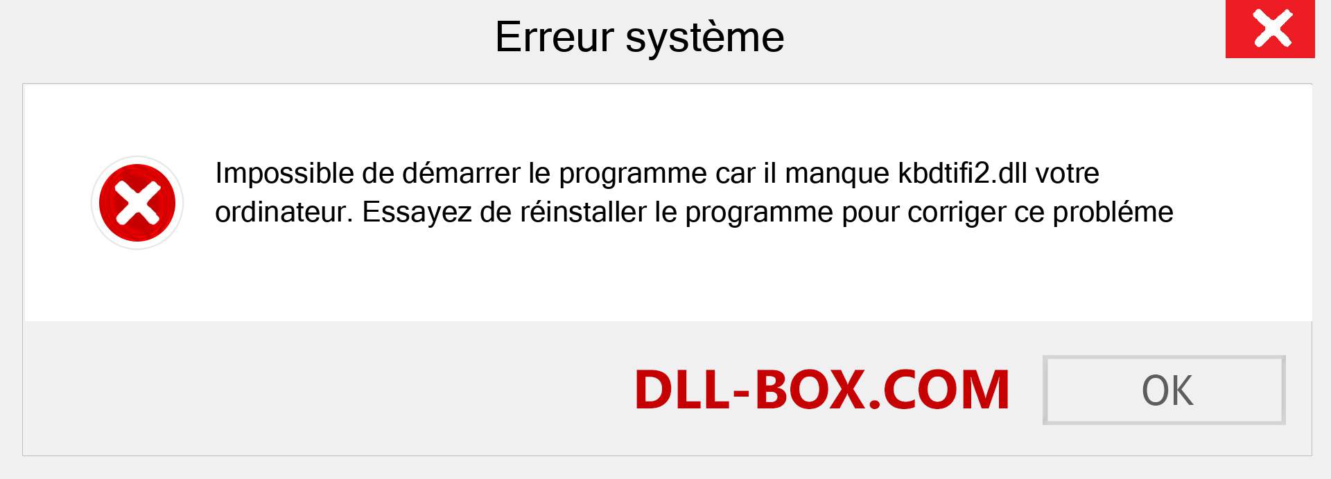 Le fichier kbdtifi2.dll est manquant ?. Télécharger pour Windows 7, 8, 10 - Correction de l'erreur manquante kbdtifi2 dll sur Windows, photos, images